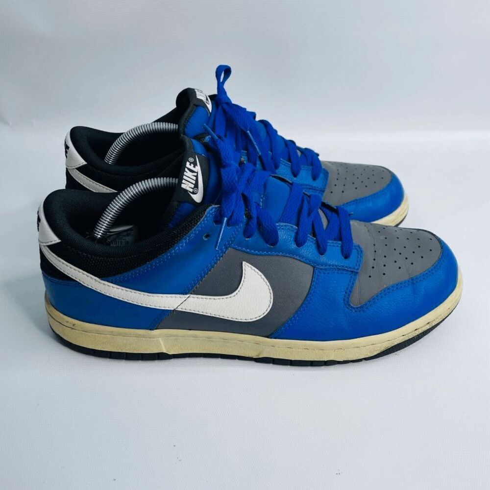 2012 Nike Dunk SB Low Premium CL‎ Game Royal Blue Gray 318019-021 Size 11